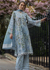 SN Basics By Sobia Nazir Embroidered Lawn 3 Piece Unstitched Suit SN25SNB D-6A