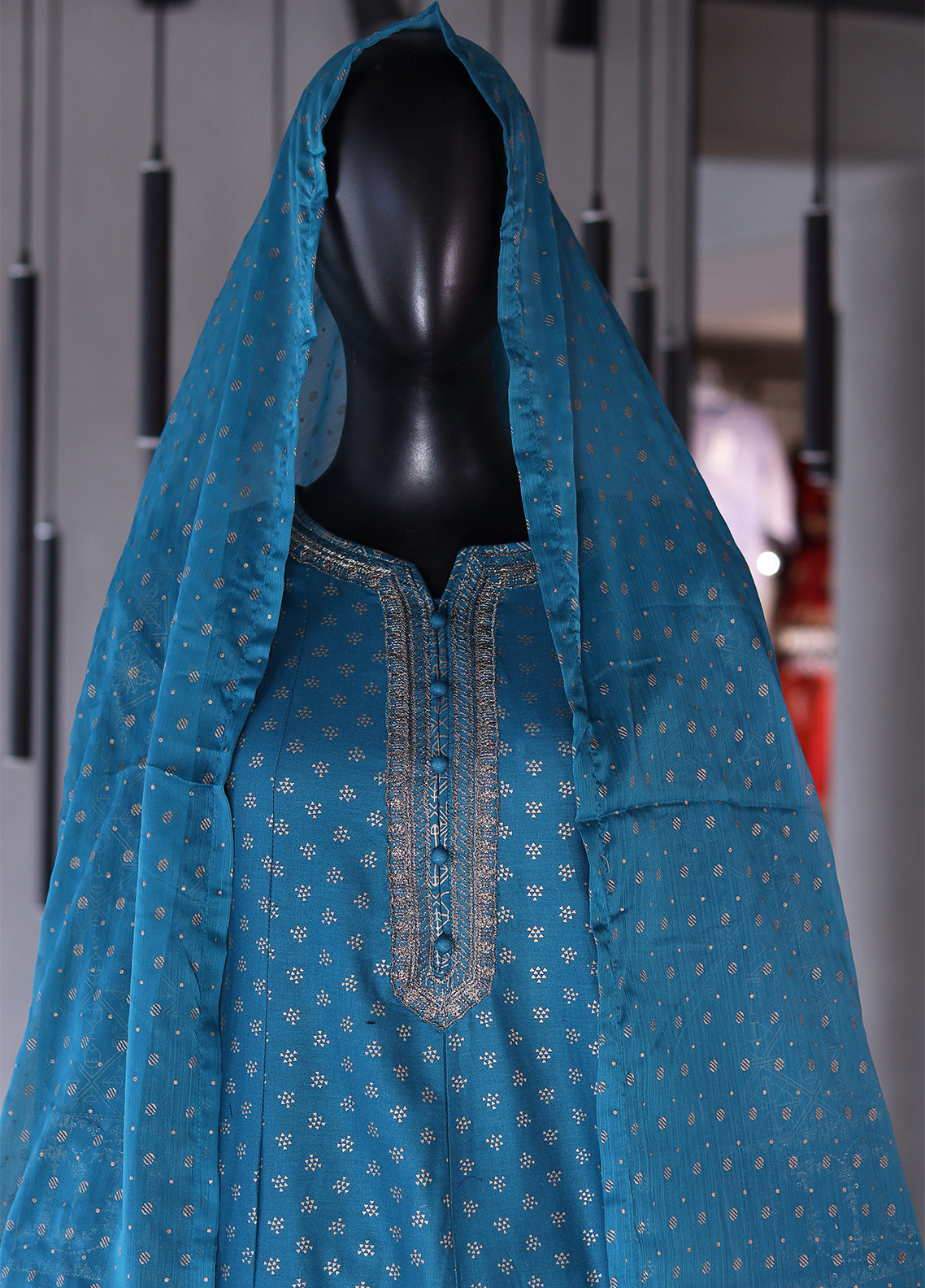 SNSC Embroidered Cotton 3 Piece Stitched Suit - SNSC24FE FRK105 SNSC Embroidered Cotton 3 Piece Stitched Suit - SNSC24FE FRK105