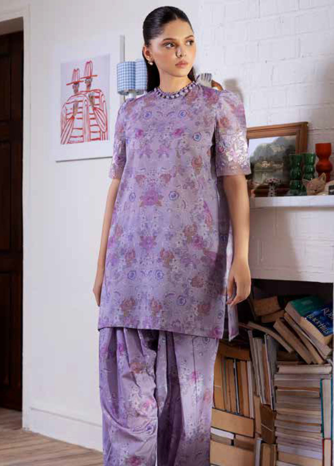 Sobia Nazir Basic Embroidered Lawn 2 Piece Unstitched Suit SN24B 6B Sobia Nazir Basic Embroidered Lawn 2 Piece Unstitched Suit SN24B 6B