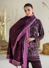 Sobia Nazir Embroidered Karandi 3 Piece Unstitched Suit SN25WE1 D-2B