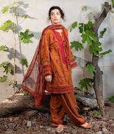 Sobia Nazir Fall Edit Embroidered Karandi 3 Piece Unstitched Suit SN24FE D-7A