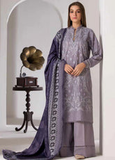Sobia Nazir Winter Shawl Embroidered Khaddar 3 Piece Unstitched Suit SN24WS D-04 B