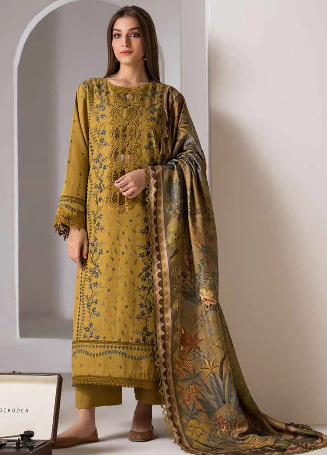 Sobia Nazir Winter Shawl Embroidered Khaddar 3 Piece Unstitched Suit SN24WS D-05 B Sobia Nazir Winter Shawl Embroidered Khaddar 3 Piece Unstitched Suit SN24WS D-05 B