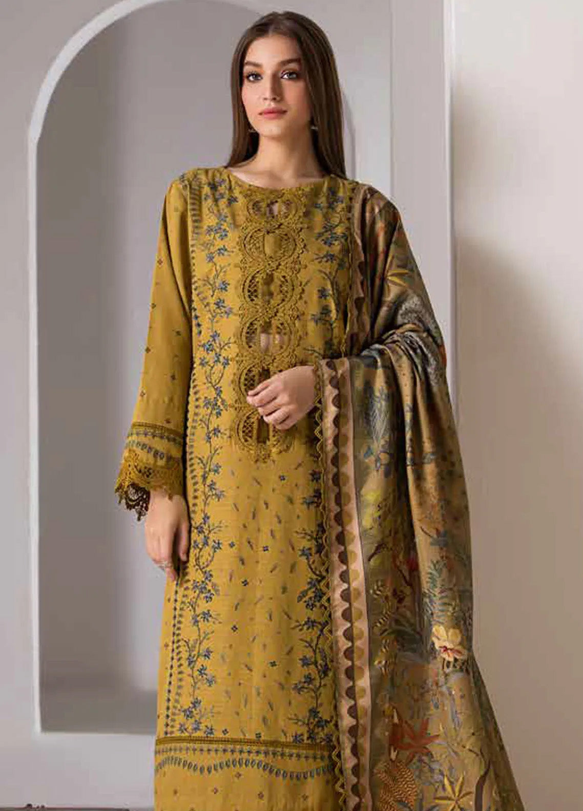 Sobia Nazir Winter Shawl Embroidered Khaddar 3 Piece Unstitched Suit SN24WS D-05 B Sobia Nazir Winter Shawl Embroidered Khaddar 3 Piece Unstitched Suit SN24WS D-05 B