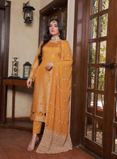 Soifia By Schick Broshia Banarsi Lawn 3 Piece Unstitched Suit SDH24SBBL-06