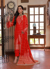Soifia By Schick Broshia Banarsi Lawn 3 Piece Unstitched Suit SDH24SBBL-10