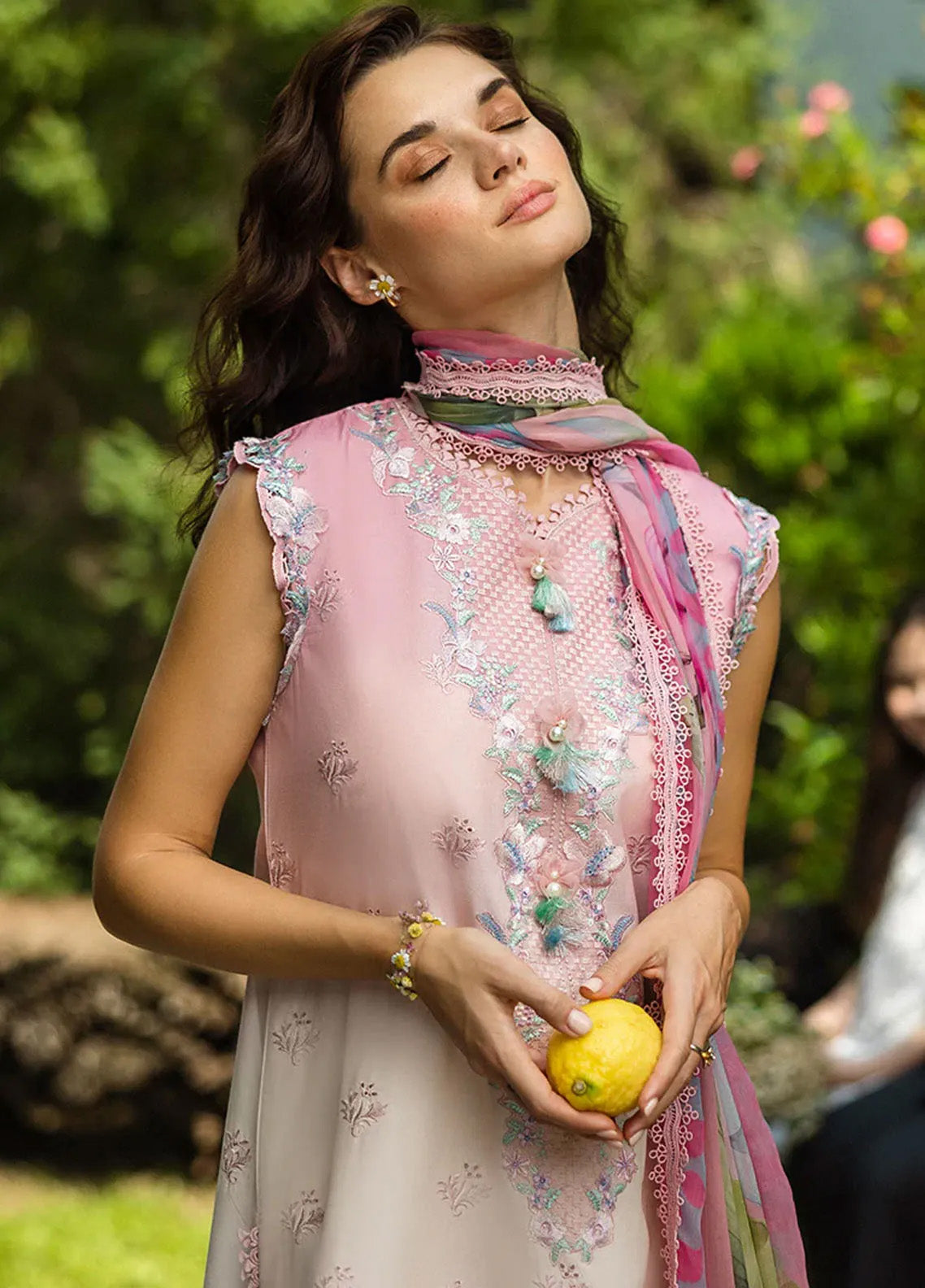 Solace Ombre By Mushq Chikankari 3 Piece Unstitched Suit MQ25SO D-02 SORRISO Solace Ombre By Mushq Chikankari 3 Piece Unstitched Suit MQ25SO D-02 SORRISO