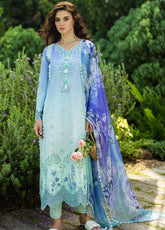 Solace Ombre By Mushq Chikankari 3 Piece Unstitched Suit MQ25SO D-03 FIDUCIA