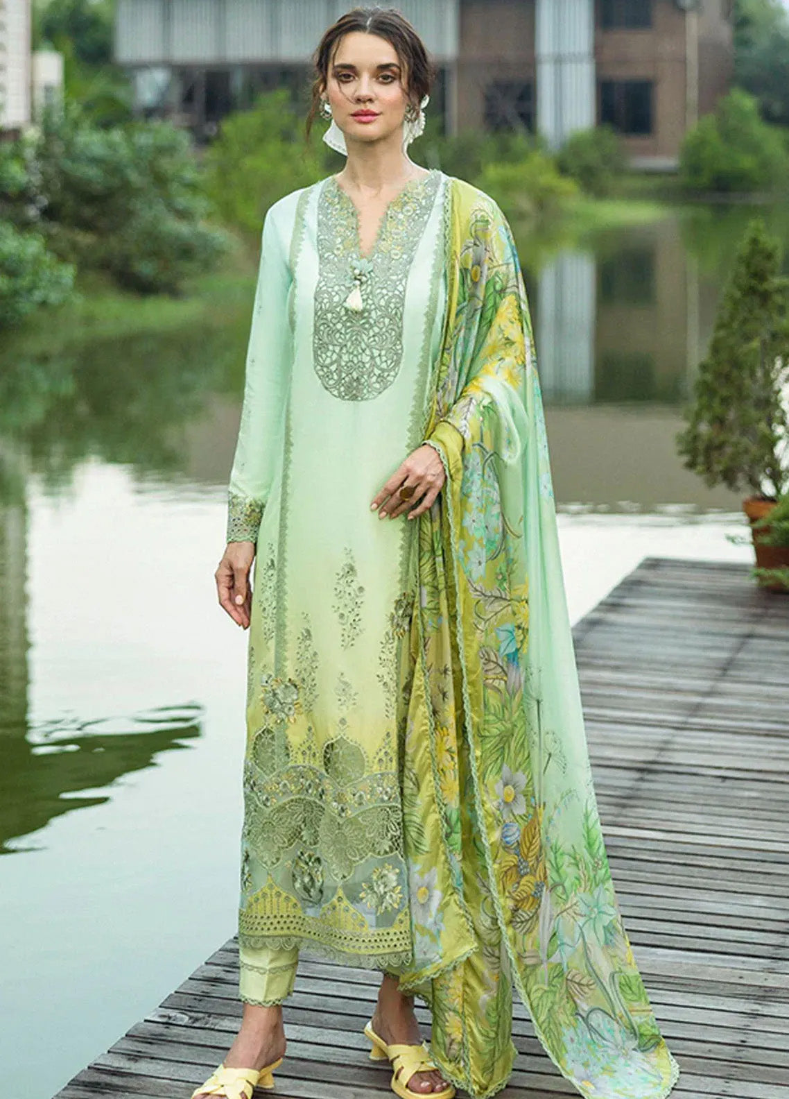 Solace Ombre By Mushq Chikankari 3 Piece Unstitched Suit MQ25SO D-07 UNIONE Solace Ombre By Mushq Chikankari 3 Piece Unstitched Suit MQ25SO D-07 UNIONE