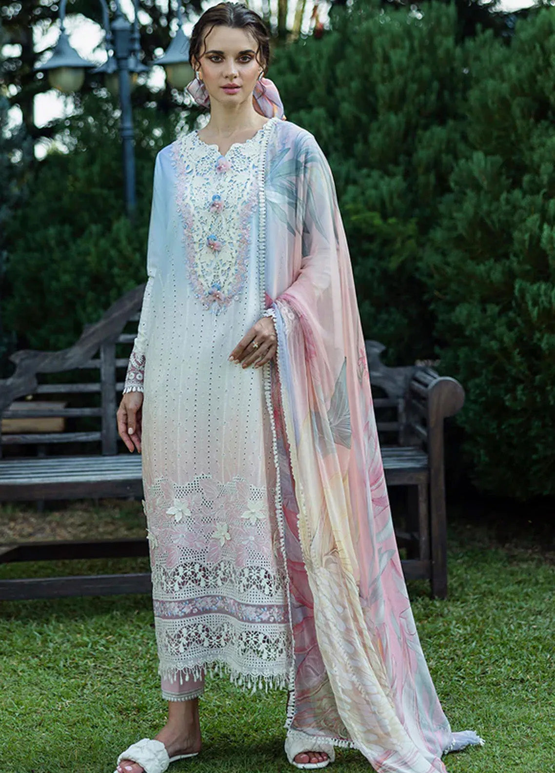 Solace Ombre By Mushq Chikankari 3 Piece Unstitched Suit MQ25SO D-08 PUREZZA Solace Ombre By Mushq Chikankari 3 Piece Unstitched Suit MQ25SO D-08 PUREZZA