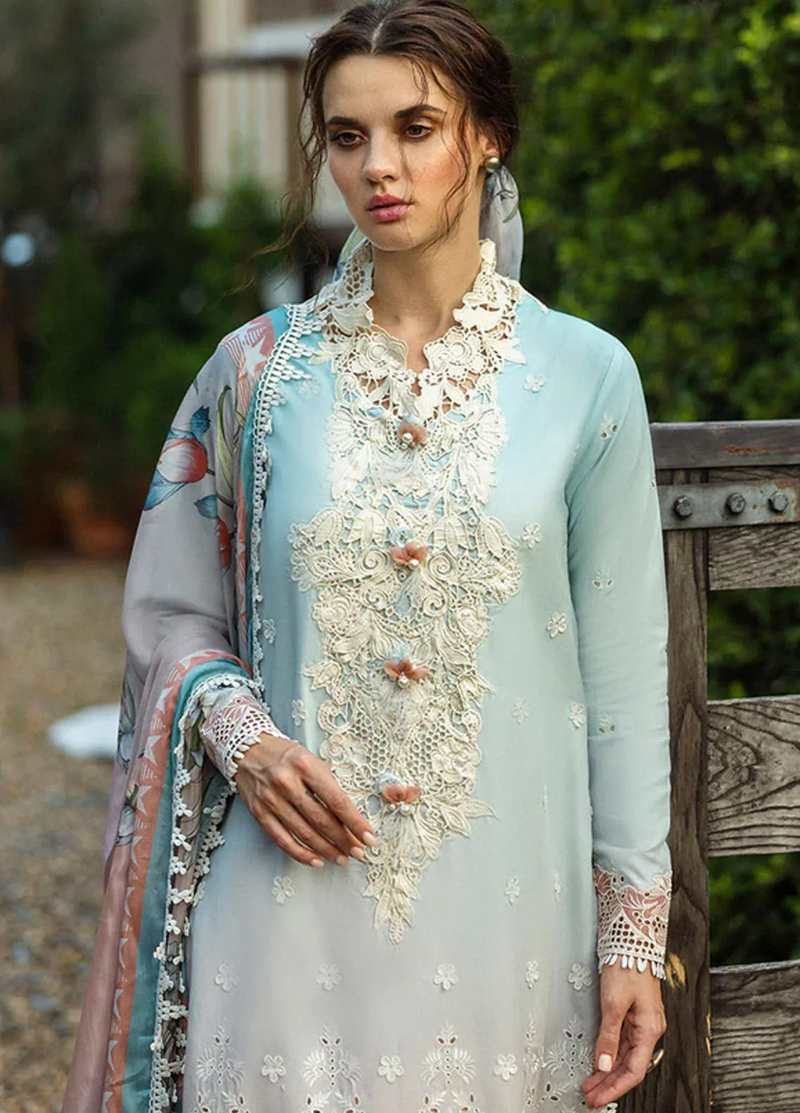 Solace Ombre By Mushq Chikankari 3 Piece Unstitched Suit MQ25SO D-10 CASA Solace Ombre By Mushq Chikankari 3 Piece Unstitched Suit MQ25SO D-10 CASA