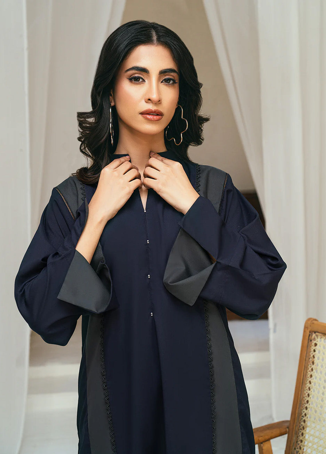 Solid Co-Ords By Rangeen Wash & Wear 2 Piece Stitched Suit RN25SCO D-ADMIRAL Solid Co-Ords By Rangeen Wash & Wear 2 Piece Stitched Suit RN25SCO D-ADMIRAL