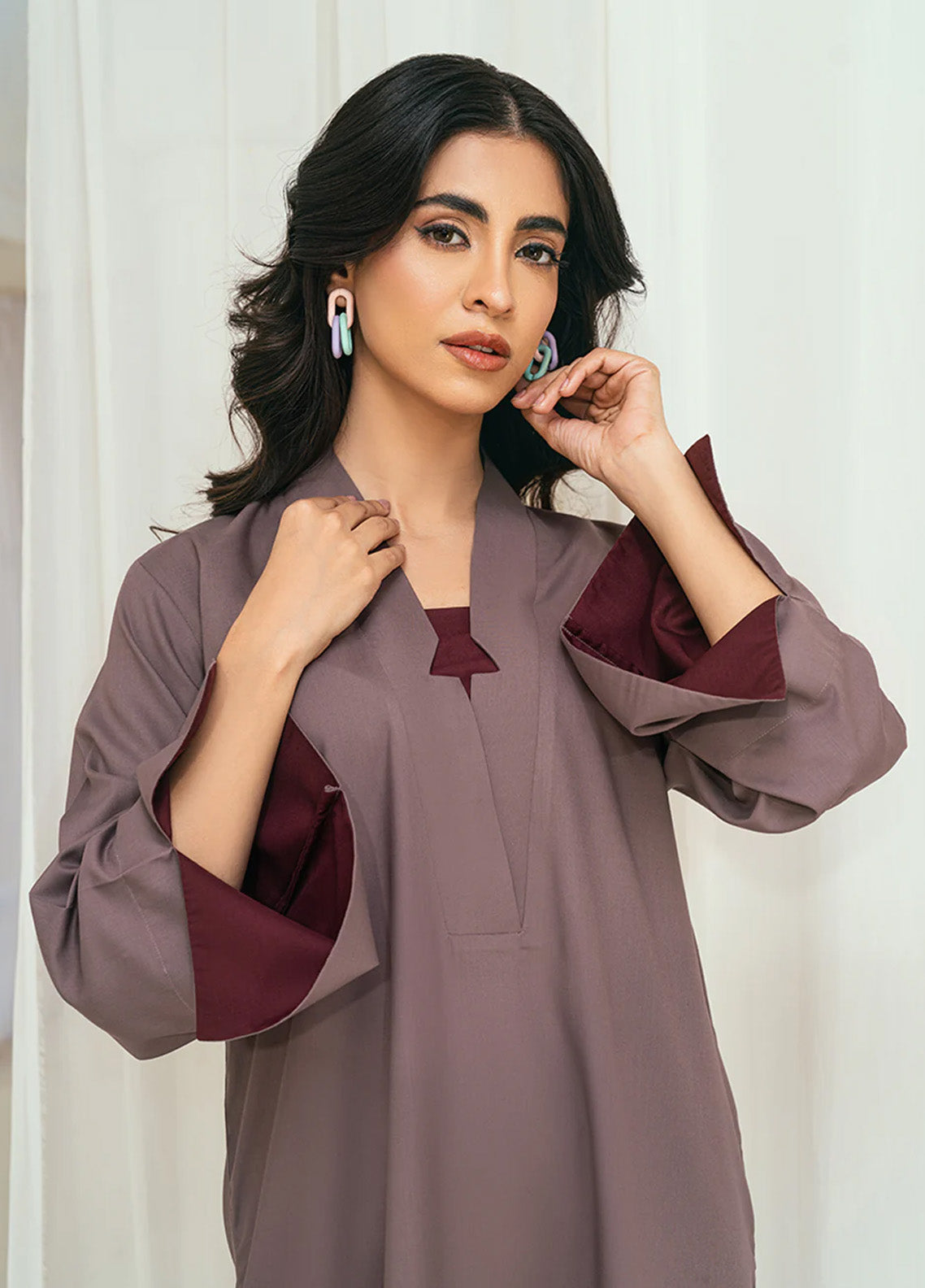 Solid Co-Ords By Rangeen Wash & Wear 2 Piece Stitched Suit RN25SCO D-BLISSFUL Solid Co-Ords By Rangeen Wash & Wear 2 Piece Stitched Suit RN25SCO D-BLISSFUL
