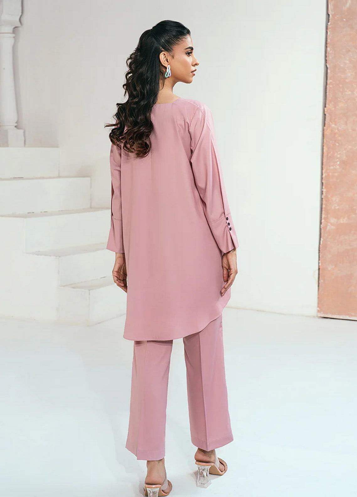 Solid Co-Ords By Rangeen Wash & Wear 2 Piece Stitched Suit RN25SCO D-BLUSH Solid Co-Ords By Rangeen Wash & Wear 2 Piece Stitched Suit RN25SCO D-BLUSH