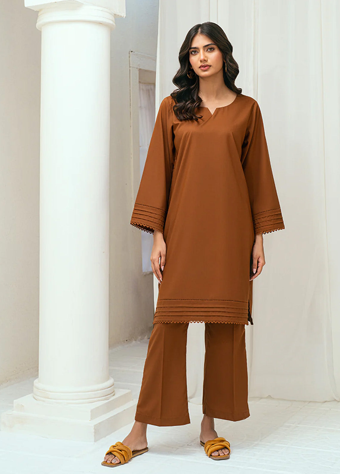 Solid Co-Ords By Rangeen Wash & Wear 2 Piece Stitched Suit RN25SCO D-DECISIVE Solid Co-Ords By Rangeen Wash & Wear 2 Piece Stitched Suit RN25SCO D-DECISIVE