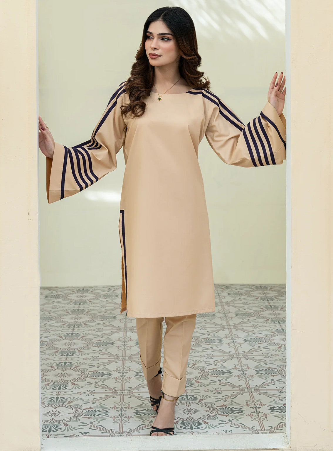 Solid Co-Ords By Rangeen Wash & Wear 2 Piece Stitched Suit RN25SCO D-EMPOWER Solid Co-Ords By Rangeen Wash & Wear 2 Piece Stitched Suit RN25SCO D-EMPOWER