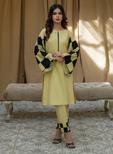 Solid Co-Ords By Rangeen Wash & Wear 2 Piece Stitched Suit RN25SCO D-HANDCRAFTED