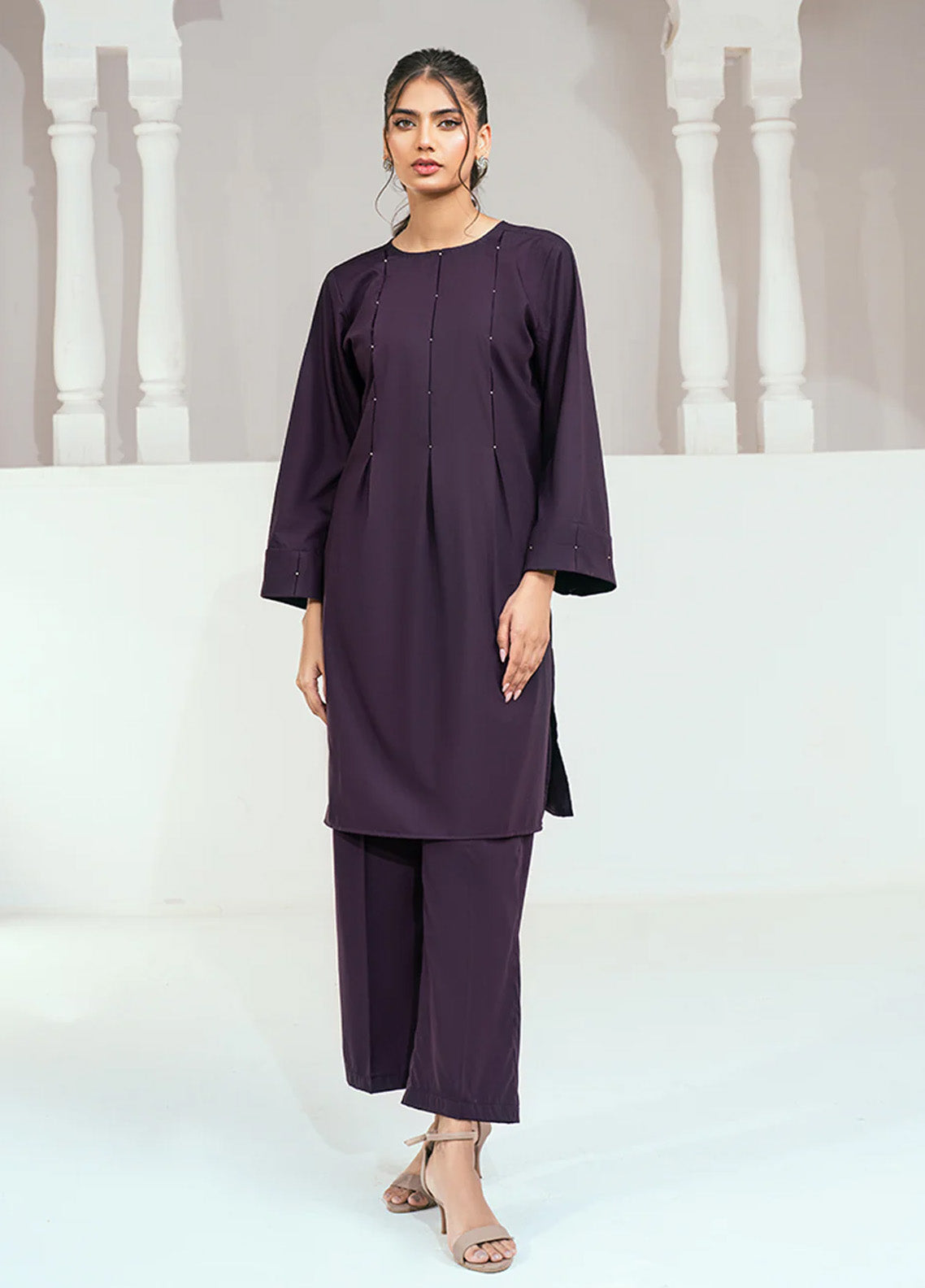 Solid Co-Ords By Rangeen Wash & Wear 2 Piece Stitched Suit RN25SCO D-IRIS Solid Co-Ords By Rangeen Wash & Wear 2 Piece Stitched Suit RN25SCO D-IRIS