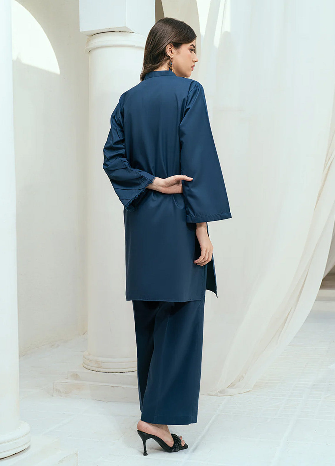 Solid Co-Ords By Rangeen Wash & Wear 2 Piece Stitched Suit RN25SCO D-MAJESTIC Solid Co-Ords By Rangeen Wash & Wear 2 Piece Stitched Suit RN25SCO D-MAJESTIC
