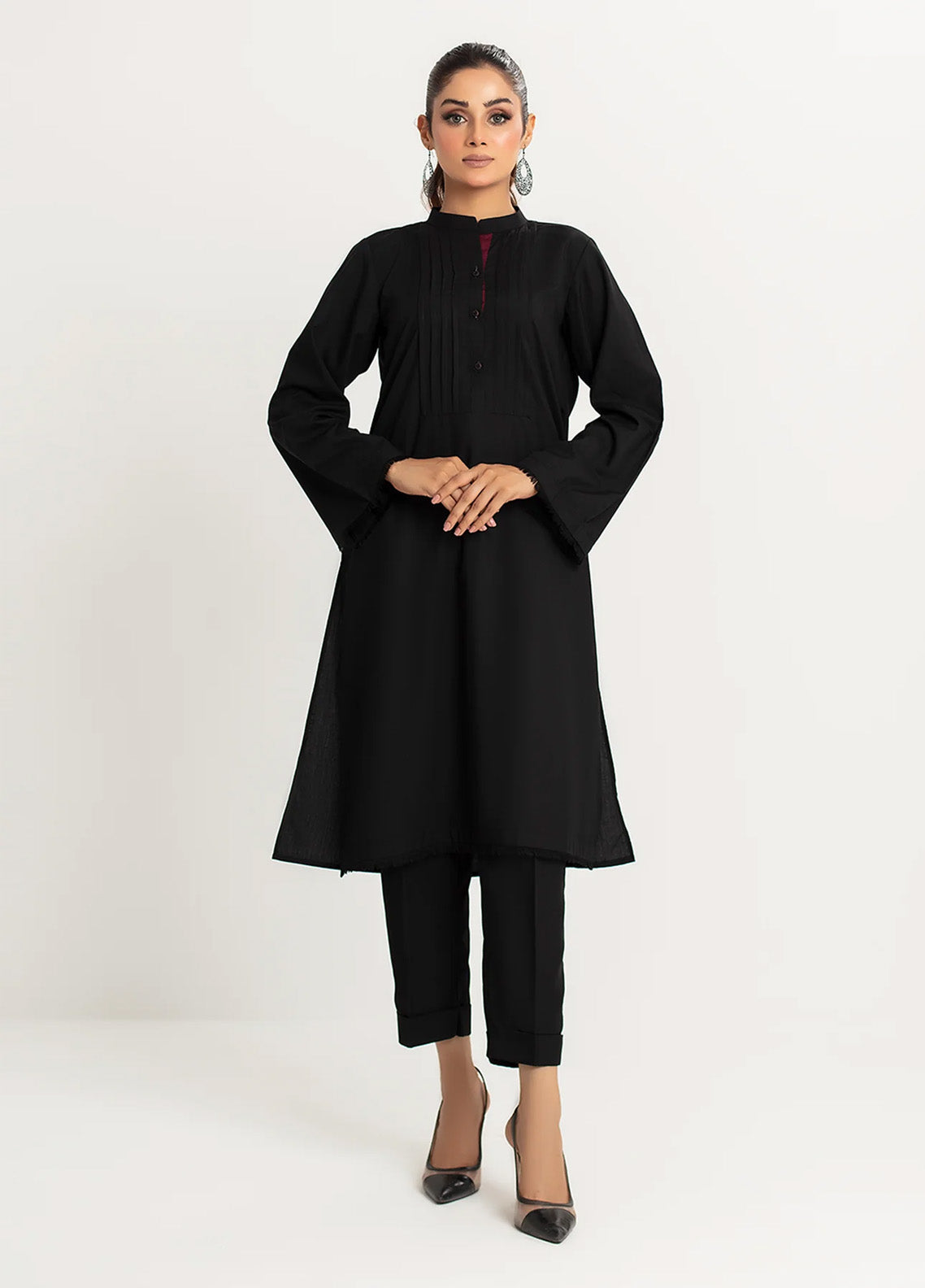 Solid Co-Ords By Rangeen Wash & Wear 2 Piece Stitched Suit RN25SCO D-NOORA Solid Co-Ords By Rangeen Wash & Wear 2 Piece Stitched Suit RN25SCO D-NOORA