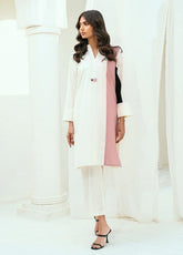 Solid Co-Ords By Rangeen Wash & Wear 2 Piece Stitched Suit RN25SCO D-PURENESS