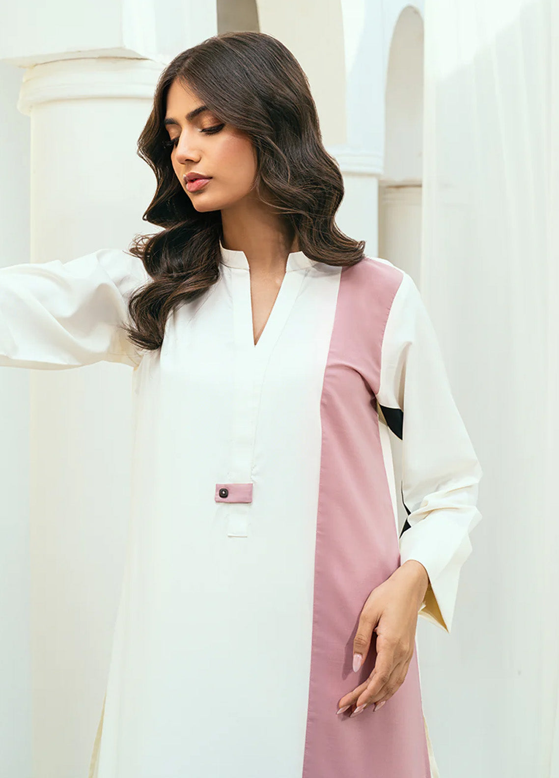 Solid Co-Ords By Rangeen Wash & Wear 2 Piece Stitched Suit RN25SCO D-PURENESS Solid Co-Ords By Rangeen Wash & Wear 2 Piece Stitched Suit RN25SCO D-PURENESS