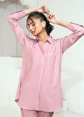 Solid Co-Ords By Rangeen Wash & Wear 2 Piece Stitched Suit RN25SCO D-ROSABELLA