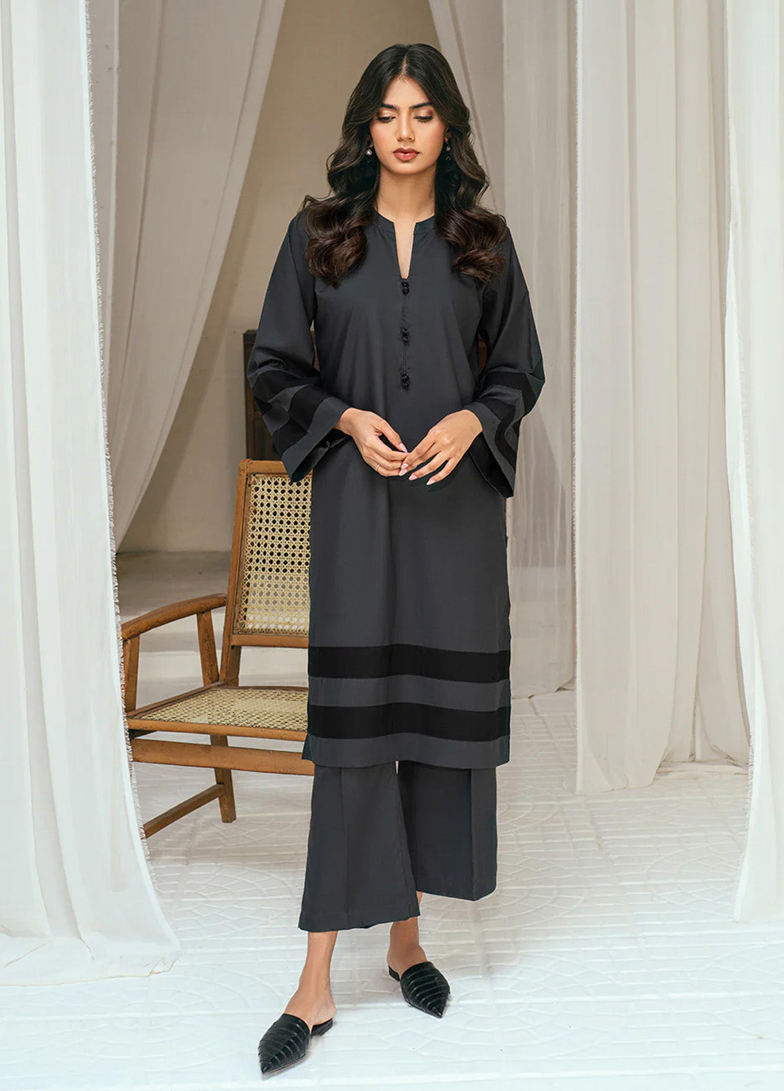 Solid Co-Ords By Rangeen Wash & Wear 2 Piece Stitched Suit RN25SCO D-STELLA Solid Co-Ords By Rangeen Wash & Wear 2 Piece Stitched Suit RN25SCO D-STELLA