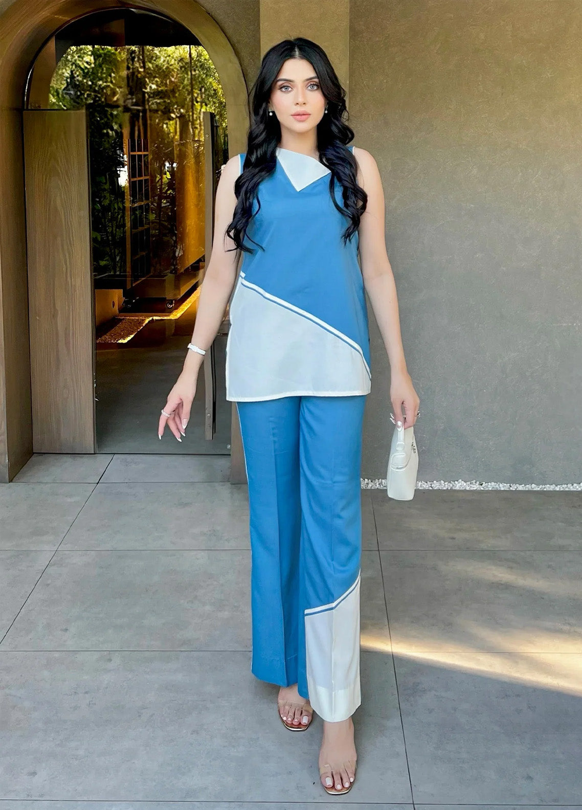 Solid Co-Ords By Rangeen Wash & Wear 2 Piece Stitched Suit RN25SCO D-UNSTOPPABLE Solid Co-Ords By Rangeen Wash & Wear 2 Piece Stitched Suit RN25SCO D-UNSTOPPABLE