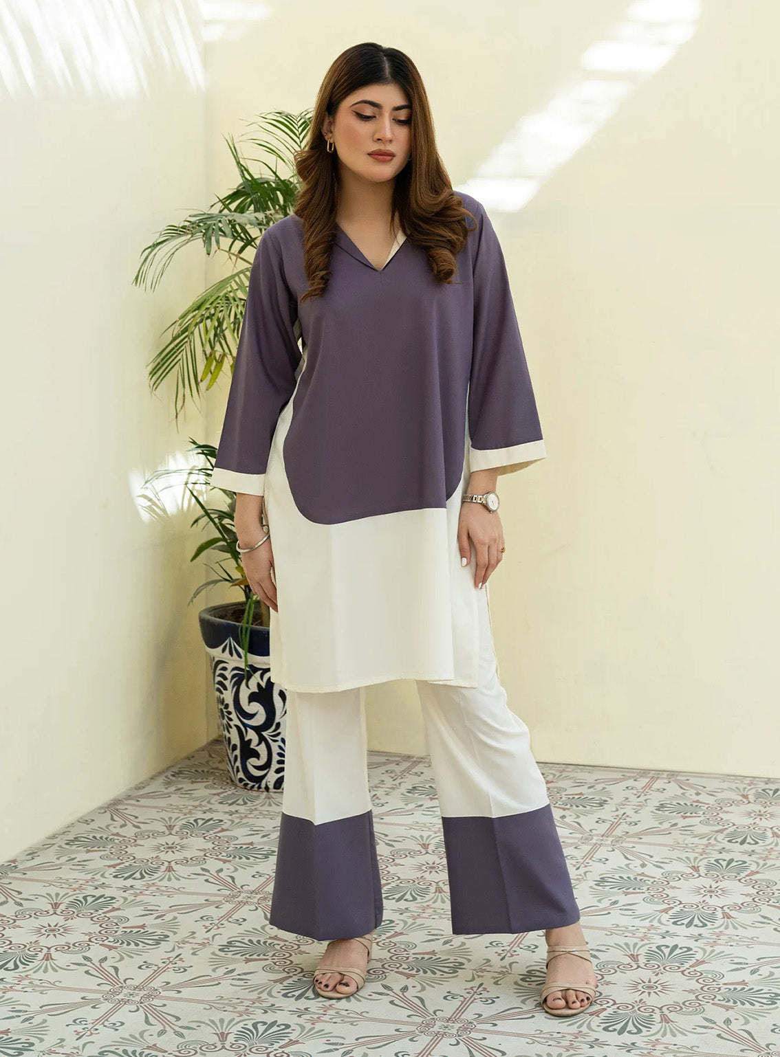 Solid Co-Ords By Rangeen Wash & Wear 2 Piece Stitched Suit RN25SCO D-VISIONARY Solid Co-Ords By Rangeen Wash & Wear 2 Piece Stitched Suit RN25SCO D-VISIONARY