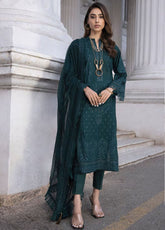 Spring By LSM Lakhany Embroidered Lawn 3 Piece Unstitched Suit LSM24S LG-AM-0056