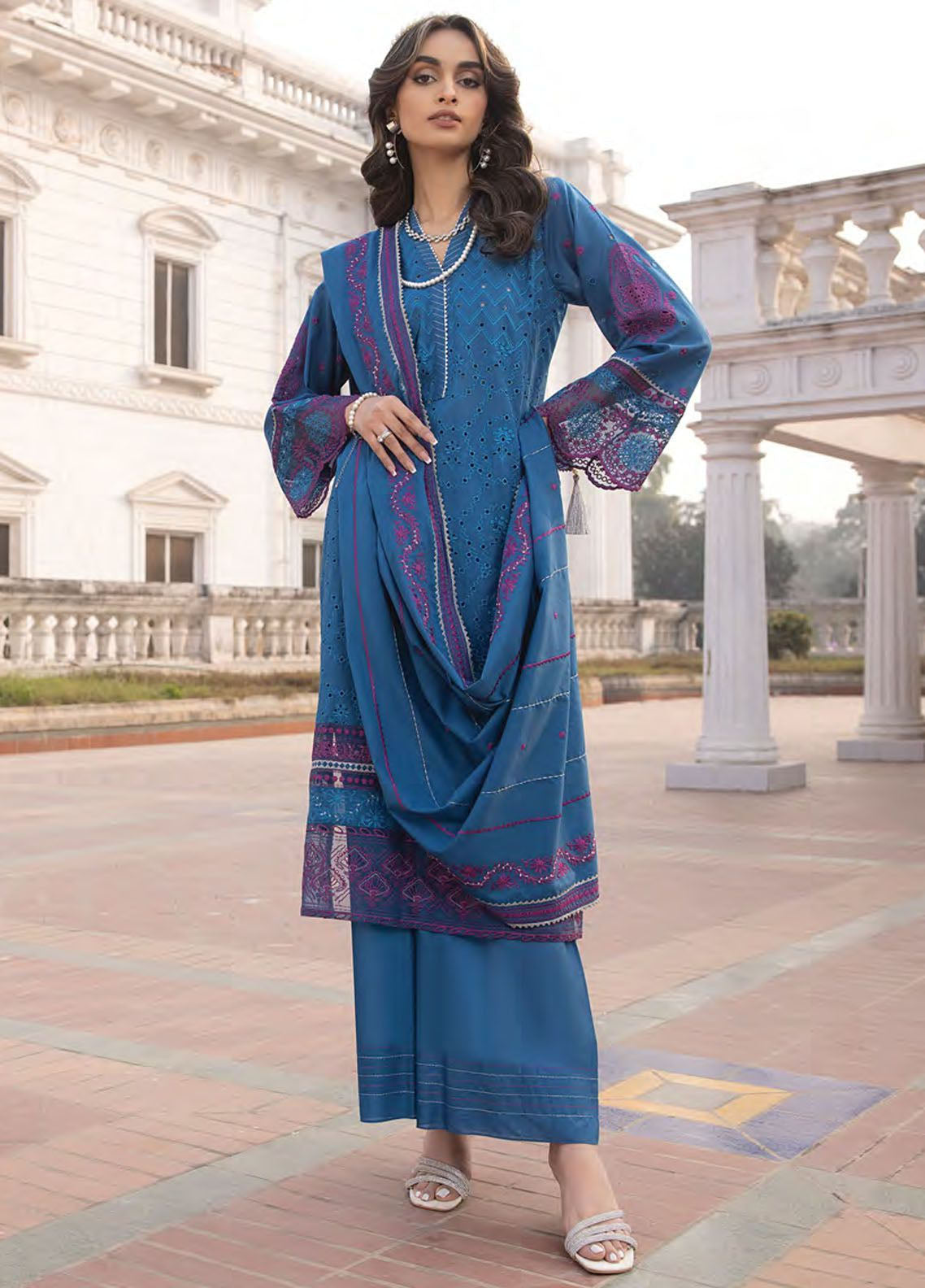 Spring By LSM Lakhany Embroidered Lawn 3 Piece Unstitched Suit LSM24S LG-EA-0460 Spring By LSM Lakhany Embroidered Lawn 3 Piece Unstitched Suit LSM24S LG-EA-0460