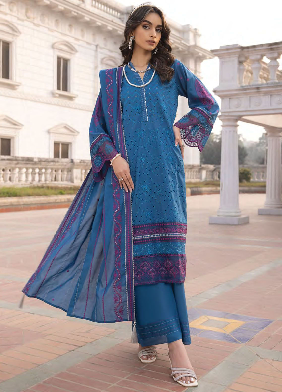 Spring By LSM Lakhany Embroidered Lawn 3 Piece Unstitched Suit LSM24S LG-EA-0460 Spring By LSM Lakhany Embroidered Lawn 3 Piece Unstitched Suit LSM24S LG-EA-0460