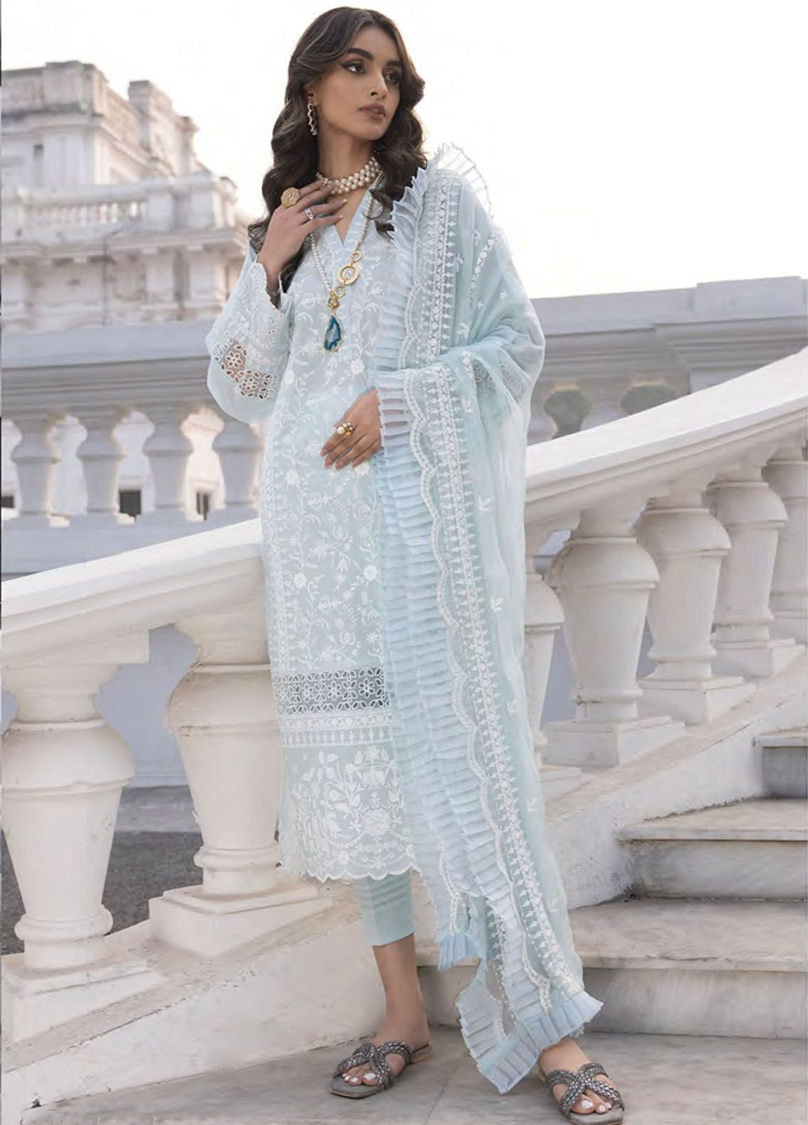 Spring By LSM Lakhany Embroidered Lawn 3 Piece Unstitched Suit LSM24S LG-IZ-0051 Spring By LSM Lakhany Embroidered Lawn 3 Piece Unstitched Suit LSM24S LG-IZ-0051