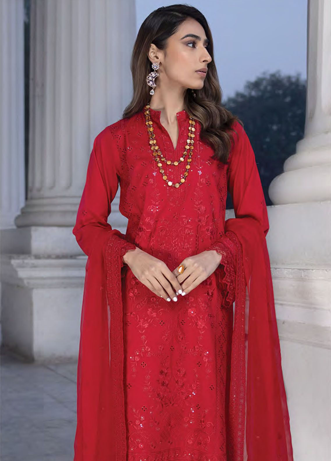 Spring By LSM Lakhany Embroidered Lawn 3 Piece Unstitched Suit LSM24S LG-IZ-0152 Spring By LSM Lakhany Embroidered Lawn 3 Piece Unstitched Suit LSM24S LG-IZ-0152