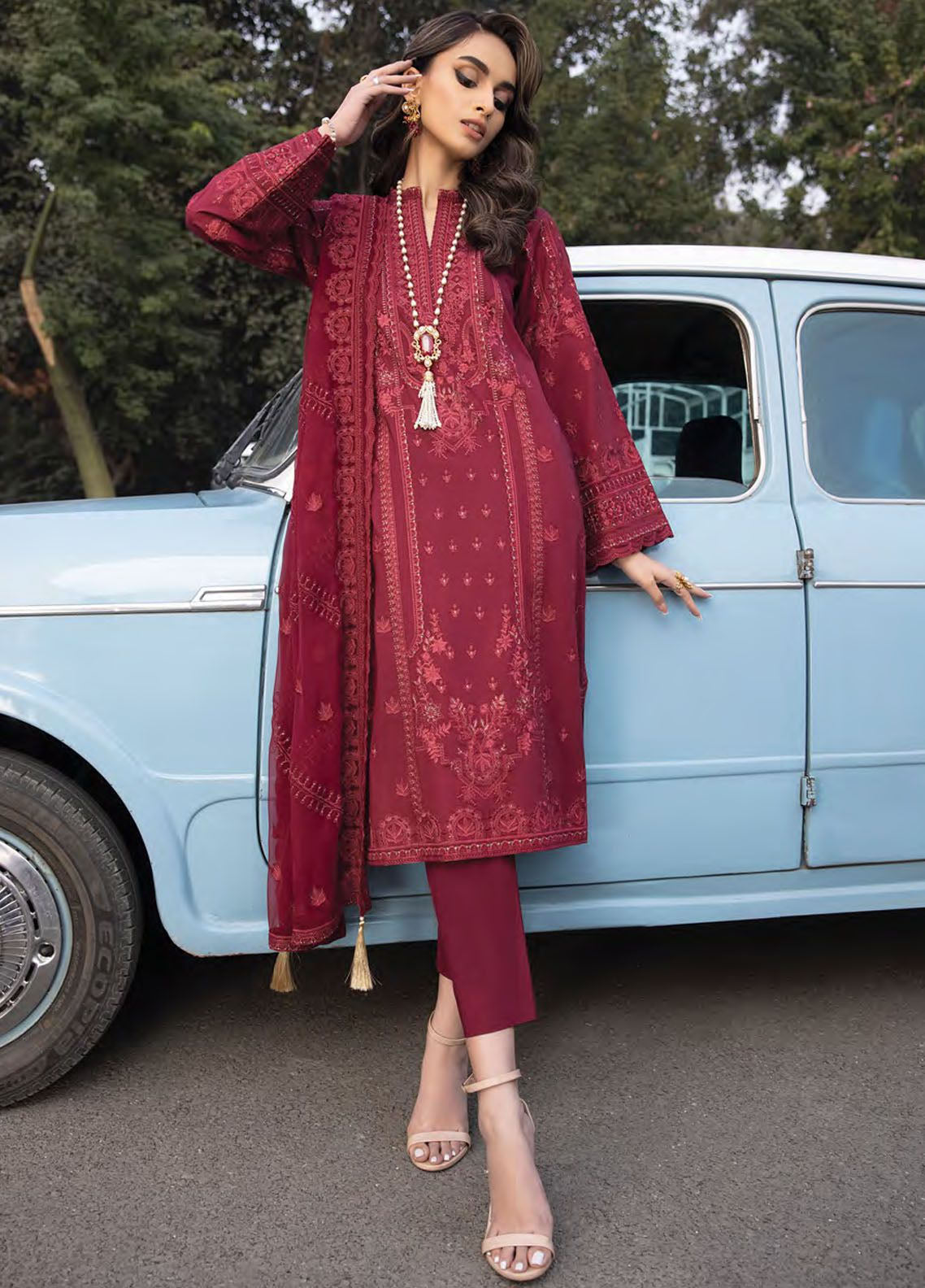 Spring By LSM Lakhany Embroidered Lawn 3 Piece Unstitched Suit LSM24S LG-RM-0062 Spring By LSM Lakhany Embroidered Lawn 3 Piece Unstitched Suit LSM24S LG-RM-0062