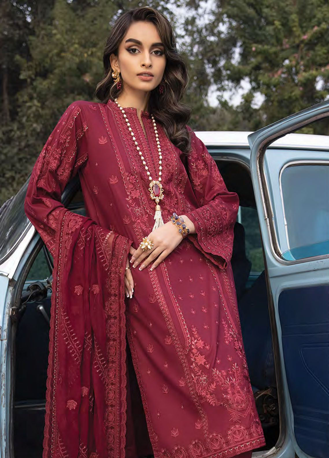 Spring By LSM Lakhany Embroidered Lawn 3 Piece Unstitched Suit LSM24S LG-RM-0062 Spring By LSM Lakhany Embroidered Lawn 3 Piece Unstitched Suit LSM24S LG-RM-0062