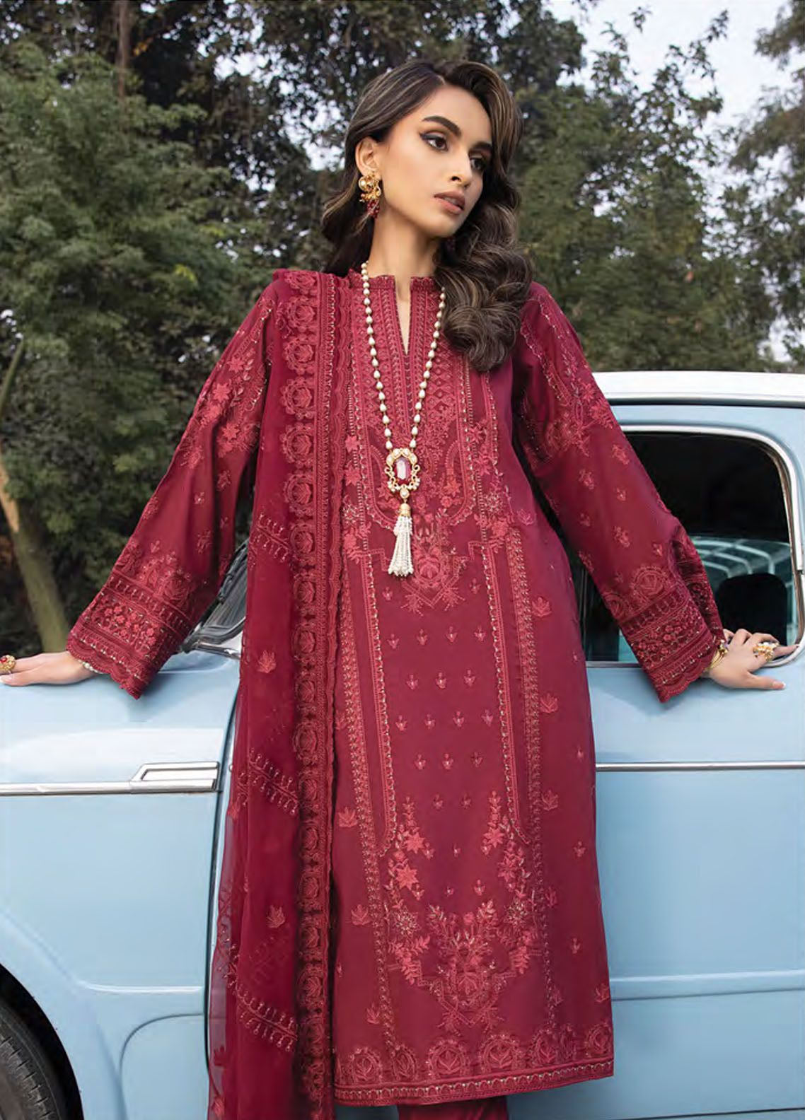 Spring By LSM Lakhany Embroidered Lawn 3 Piece Unstitched Suit LSM24S LG-RM-0062 Spring By LSM Lakhany Embroidered Lawn 3 Piece Unstitched Suit LSM24S LG-RM-0062