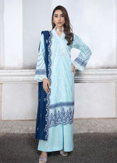 Spring By LSM Lakhany Embroidered Lawn 3 Piece Unstitched Suit LSM24S LG-SR-0123