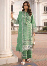 Spring By LSM Lakhany Embroidered Lawn 3 Piece Unstitched Suit LSM24S LG-ZH-0062