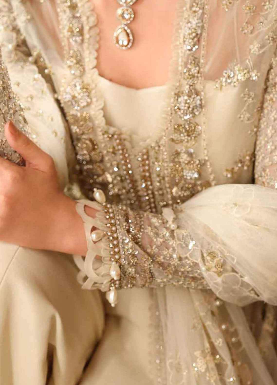 Stardom By Elaf Formal Embroidered Handwork Organza 3 Piece Unstitched Suit EF25S D-ESH-01 CELESTIA Stardom By Elaf Formal Embroidered Handwork Organza 3 Piece Unstitched Suit EF25S D-ESH-01 CELESTIA