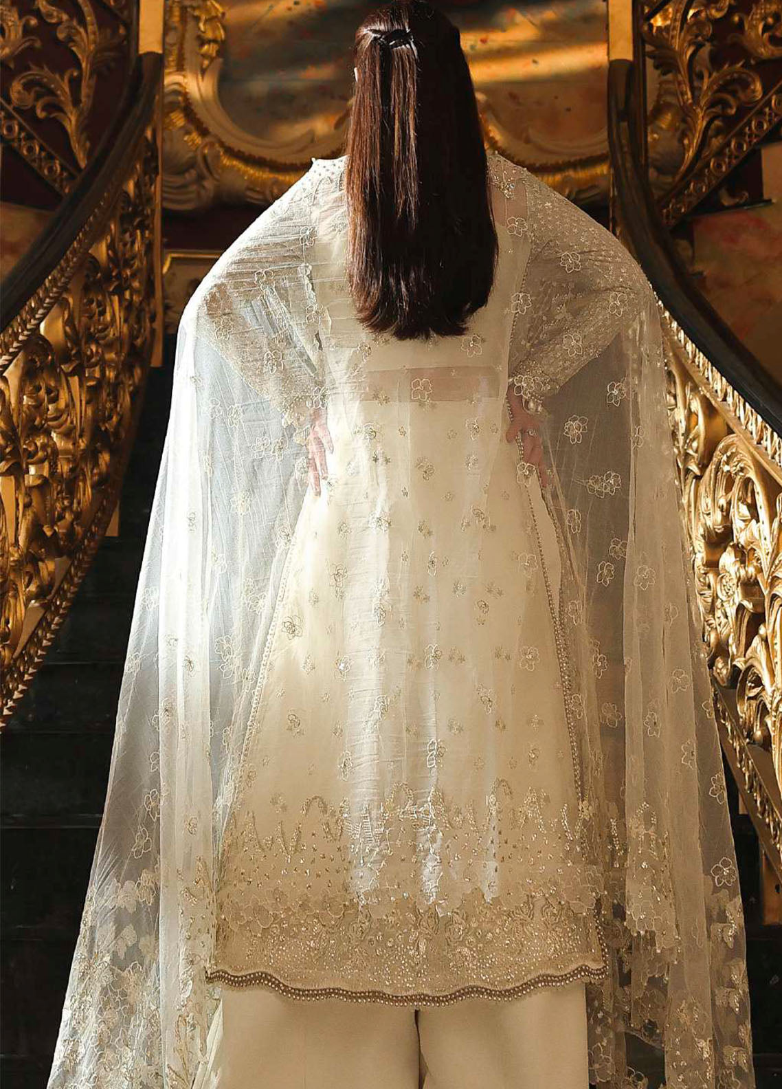 Stardom By Elaf Formal Embroidered Handwork Organza 3 Piece Unstitched Suit EF25S D-ESH-01 CELESTIA Stardom By Elaf Formal Embroidered Handwork Organza 3 Piece Unstitched Suit EF25S D-ESH-01 CELESTIA