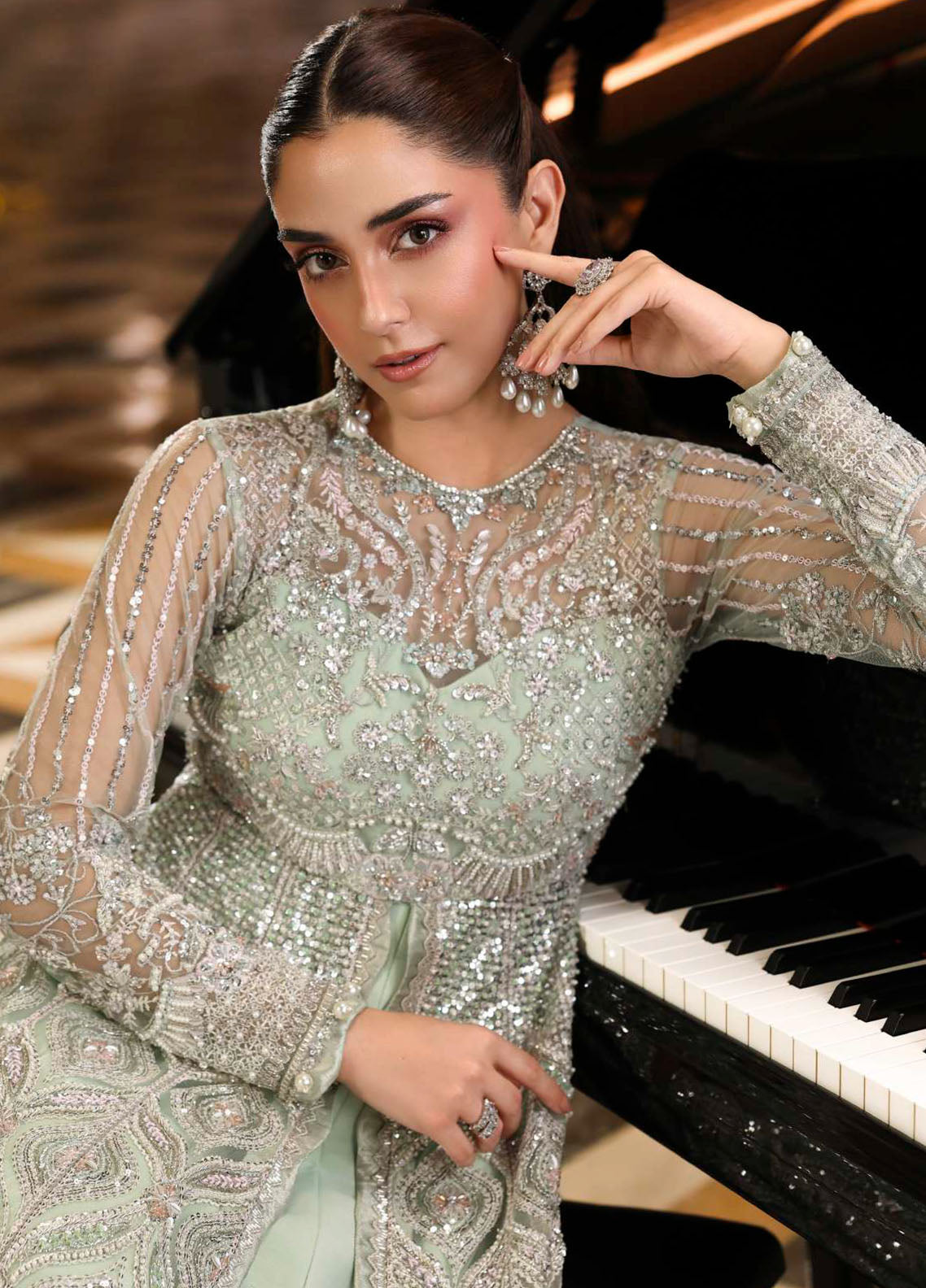 Stardom By Elaf Formal Embroidered Handwork Poly Net 3 Piece Unstitched Suit EF25S D-ESH-10 DIANA Stardom By Elaf Formal Embroidered Handwork Poly Net 3 Piece Unstitched Suit EF25S D-ESH-10 DIANA