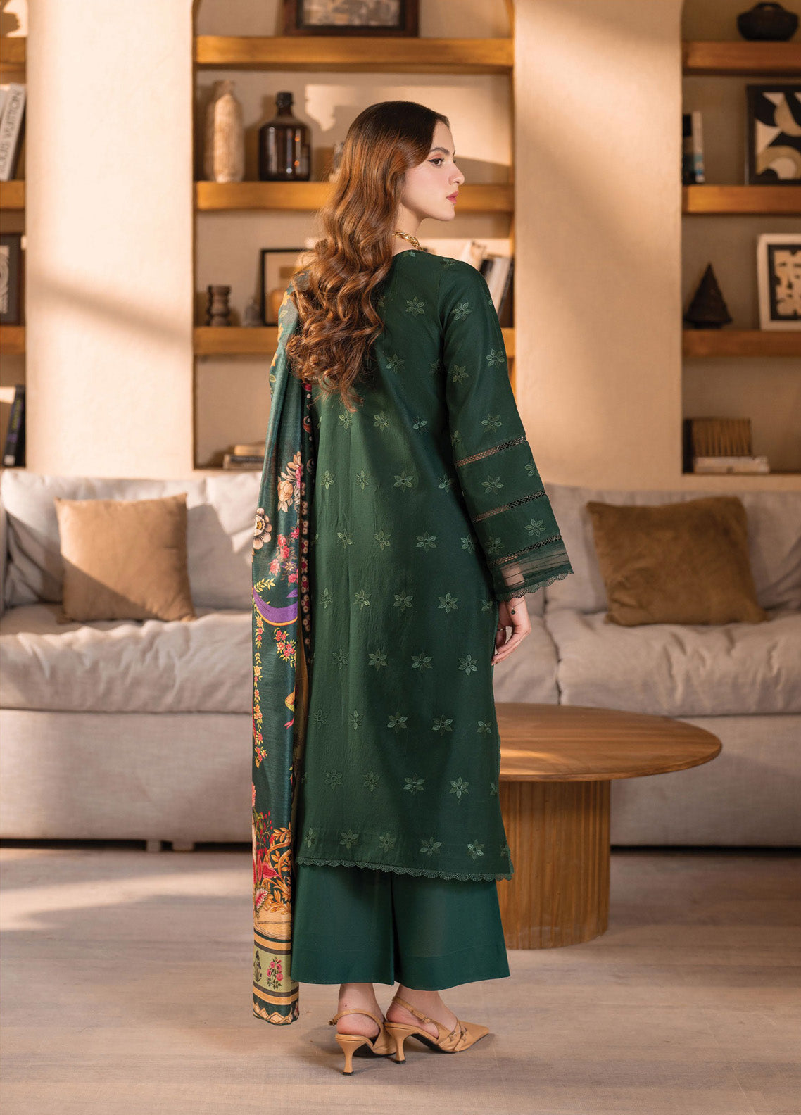 Stella By Mahnur Embroidered Lawn 3 Piece Unstitched Suit MN25S D-02A SYLVIE Stella By Mahnur Embroidered Lawn 3 Piece Unstitched Suit MN25S D-02A SYLVIE