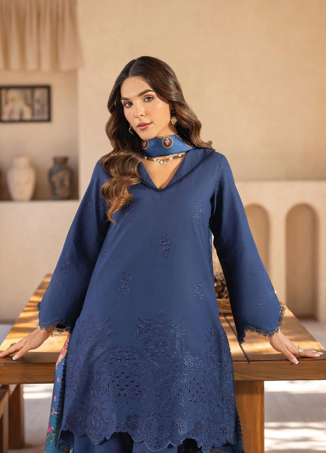 Stella By Mahnur Embroidered Lawn 3 Piece Unstitched Suit MN25S D-04A SERAPHINA Stella By Mahnur Embroidered Lawn 3 Piece Unstitched Suit MN25S D-04A SERAPHINA