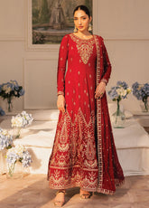 Suave By Emaan Adeel Embroidered Chiffon 3 Piece Unstitched Suit EA25SLF D-CIREL