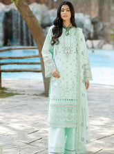 Subah-E-Roshan By Serene Premium Luxury Embroidered Lawn 3 Piece Unstitched Suit ASL-65 AARZOO