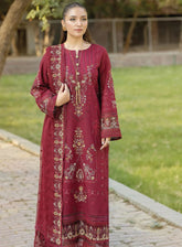 Subah-E-Roshan By Serene Premium Luxury Embroidered Lawn 3 Piece Unstitched Suit ASL-74 FIRDOUS