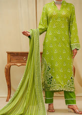 Sufina's By VS Textile Embroidered Lawn 3 Piece Unstitched Suit VS25SELV2 D-4407