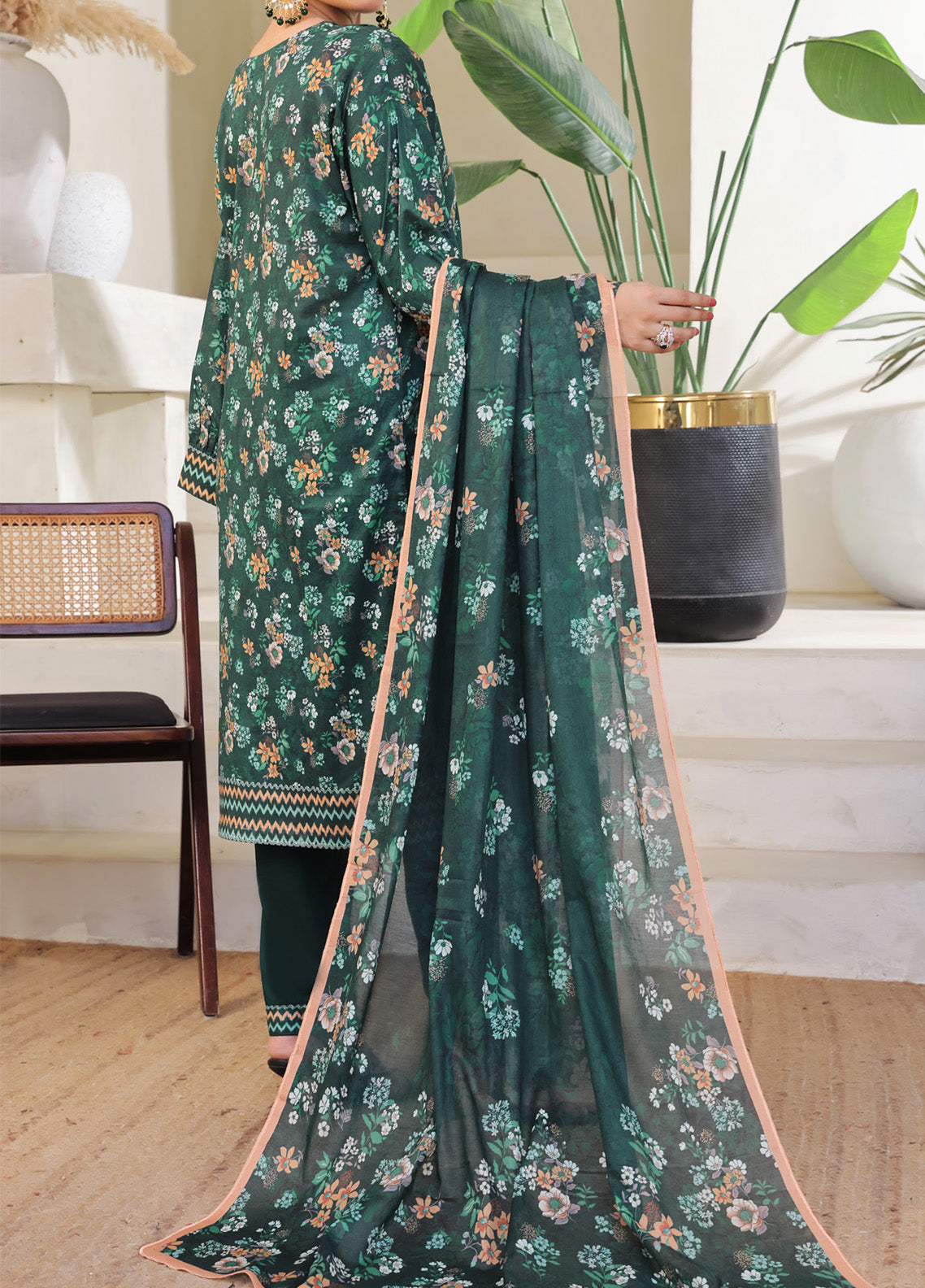 Sufina's By VS Textile Printed Lawn 3 Piece Unstitched Suit VS25PLV2 D-652 Sufina's By VS Textile Printed Lawn 3 Piece Unstitched Suit VS25PLV2 D-652
